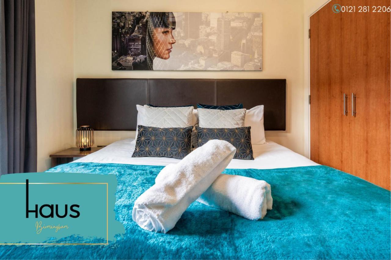 Haus City Centre Apartment - Arcadian -Balcony - Secure Parking - Wifi-Smart Tv - China Town -Top Rated Μπέρμιγχαμ Εξωτερικό φωτογραφία